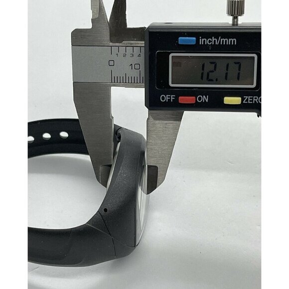 Polar FS3C Dark Gray Fitness Watch Wrist Heart Rate Monitor WR 50M Rubber Band - Picture 8 of 8